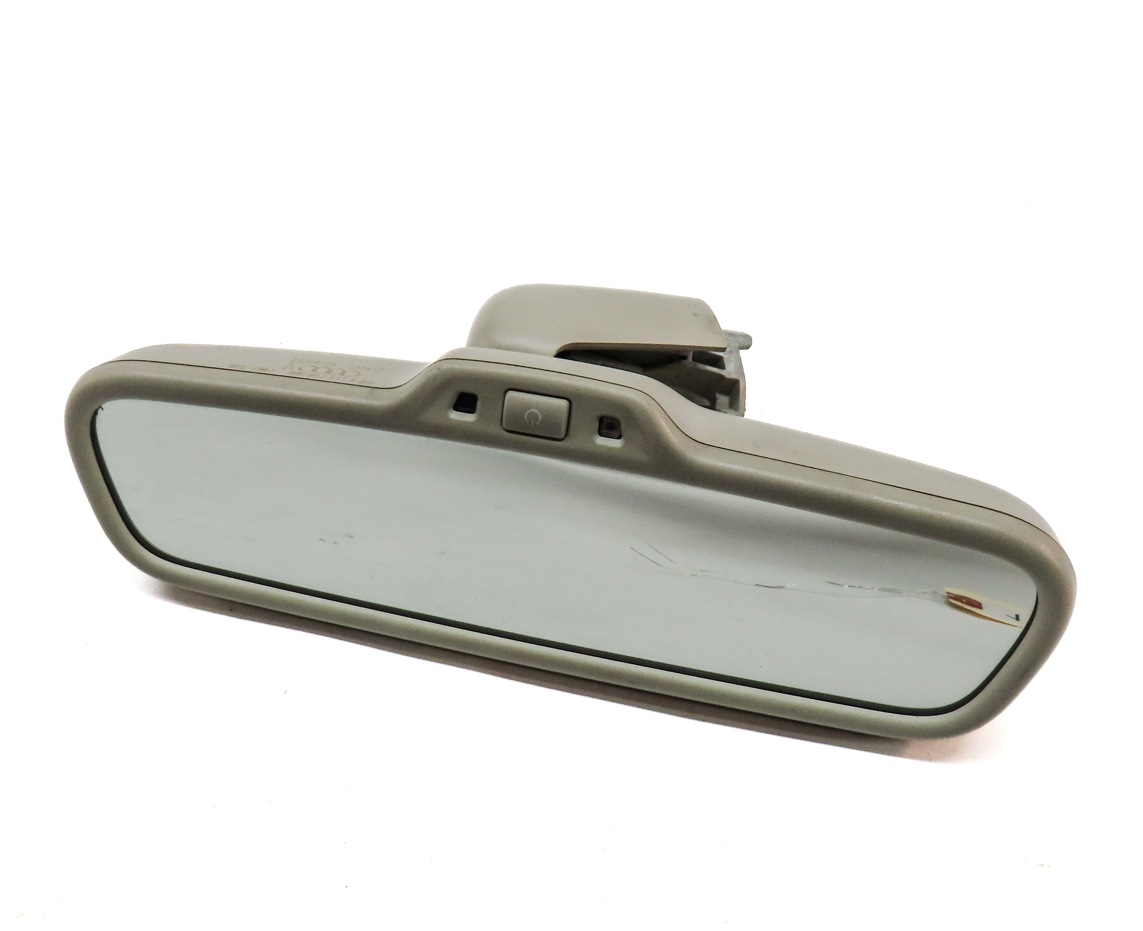2010-2015 AUDI Q7 (4L) INTERIOR AUTODIM REAR VIEW MIRROR w/ COMPASS (Grey) — exact item pictured